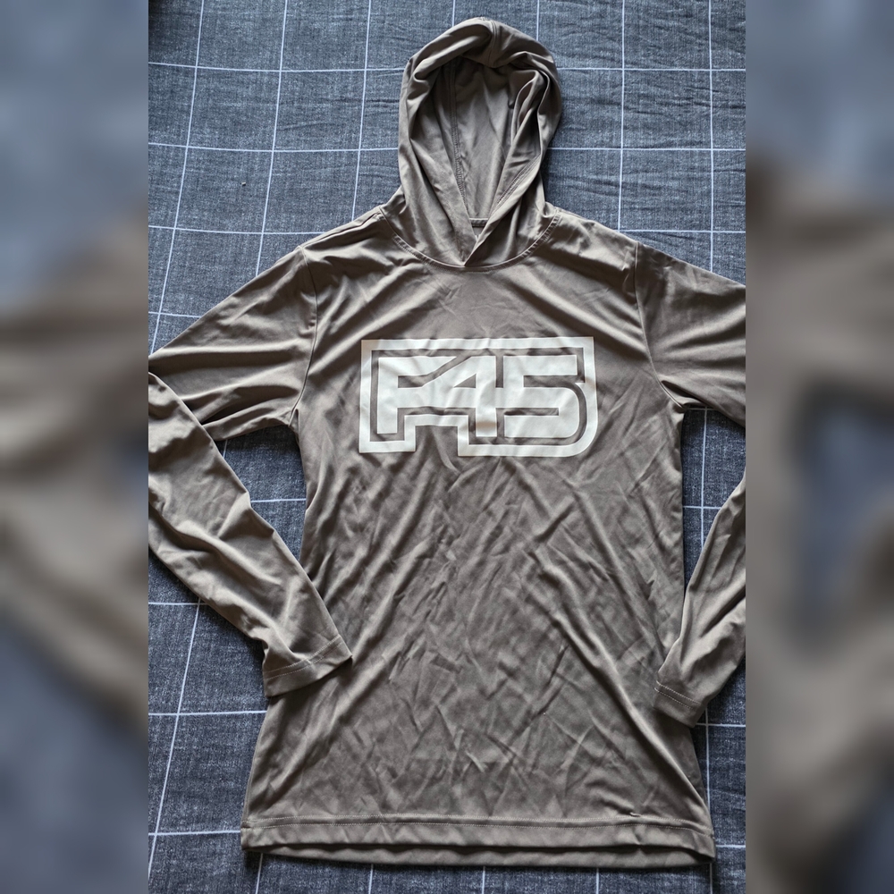 F45 Unisex Gray Hoodie Shirt